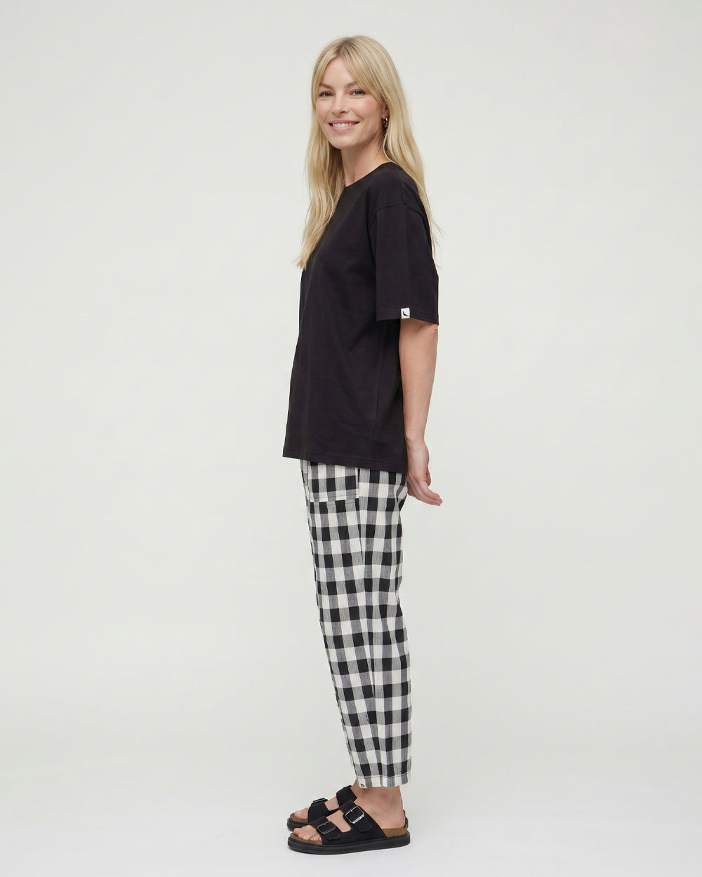 Elsie Black Oversized T-Shirt