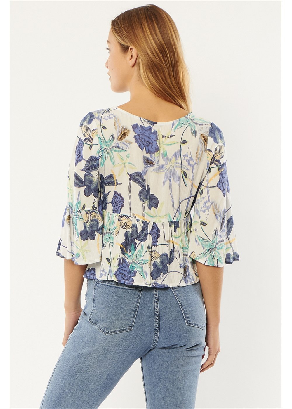 Sisstrevolution Cape may woven top