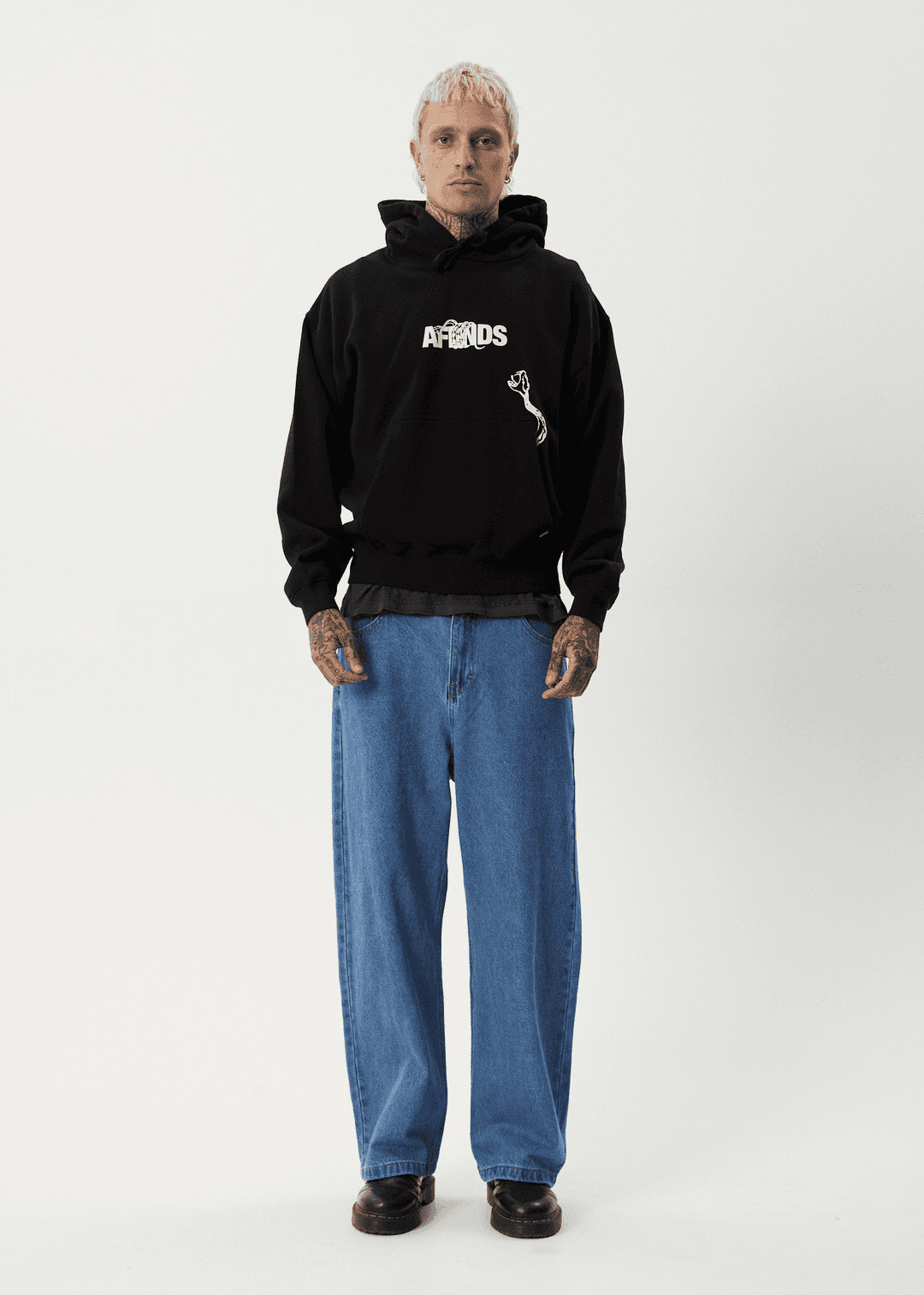 AFENDS Tread Boxy Hoodie