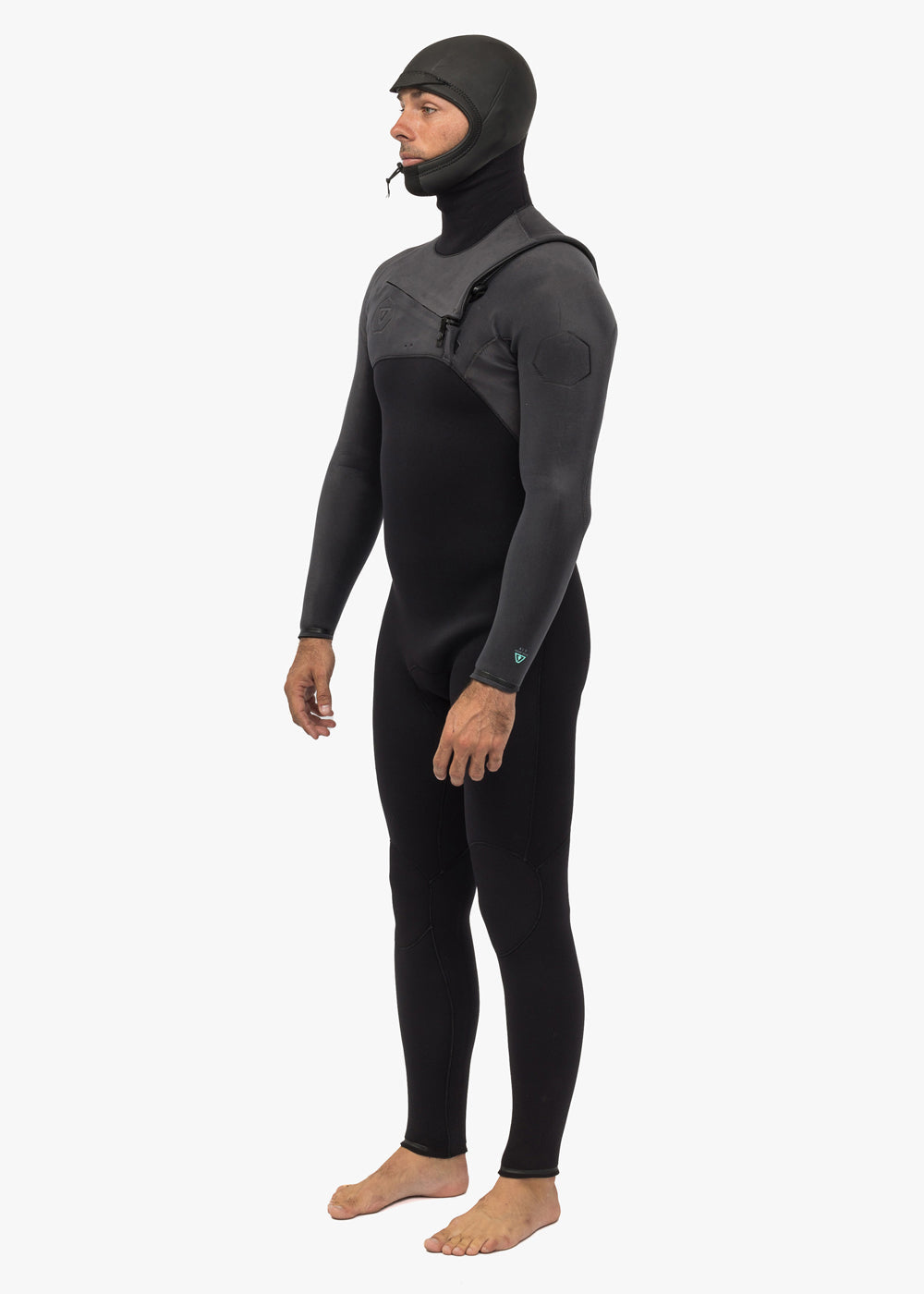 Vissla High Seas II 4-3 full hooded chest zip