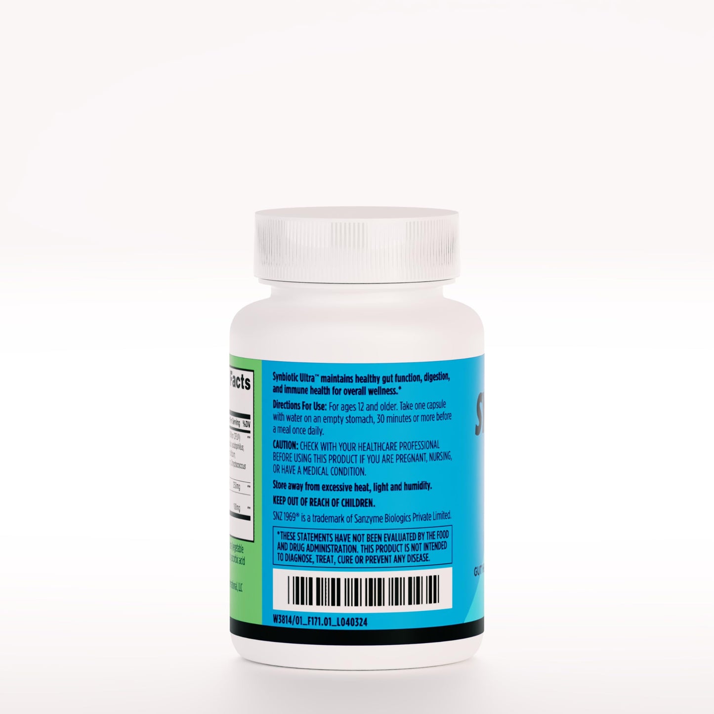 AdvoCare Synbiotic Ultra – Digestive & Immune Support (10B CFUs, 8 Probiotic Strains)