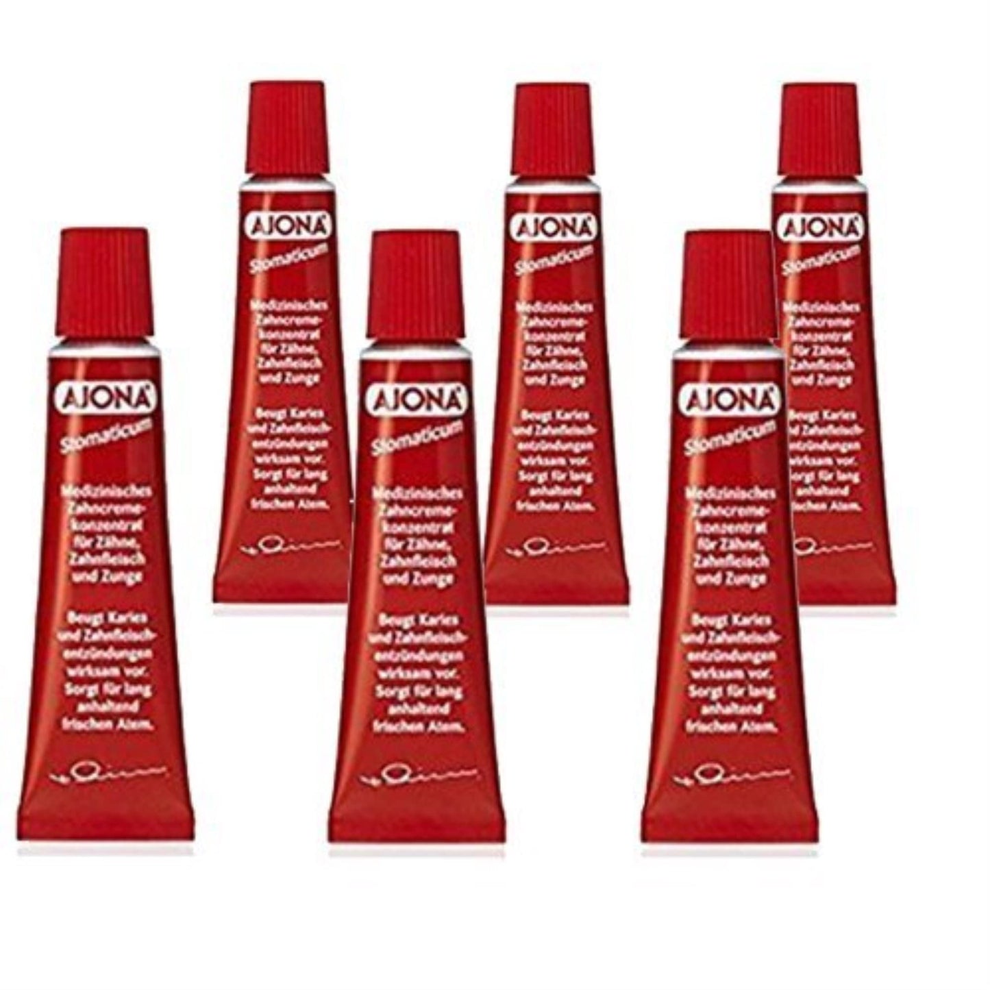 Ajona Stomatikum Toothpaste 25ml (Pack of 6) | Germany