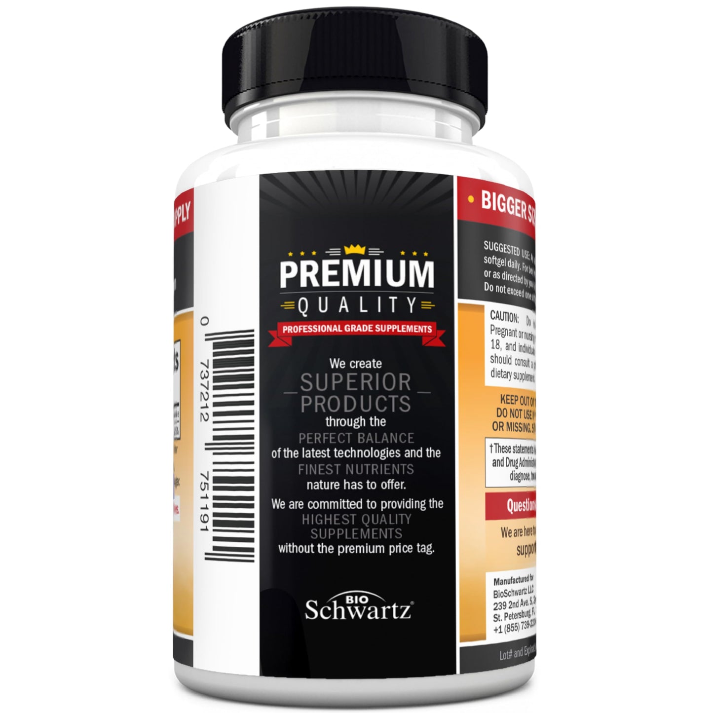 Vitamin D3 5000 IU with Olive Oil - Immune, Bone & Muscle Health