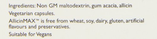 Allicin Max 100% Pure Allicin - 30 Veg Capsules