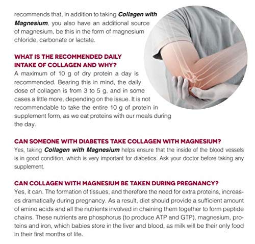 Ana Maria Lajusticia - 3 Pack High Absorption Collagen Pills with Magnesium | Healthy Skin, Nails, Hair and Ligaments