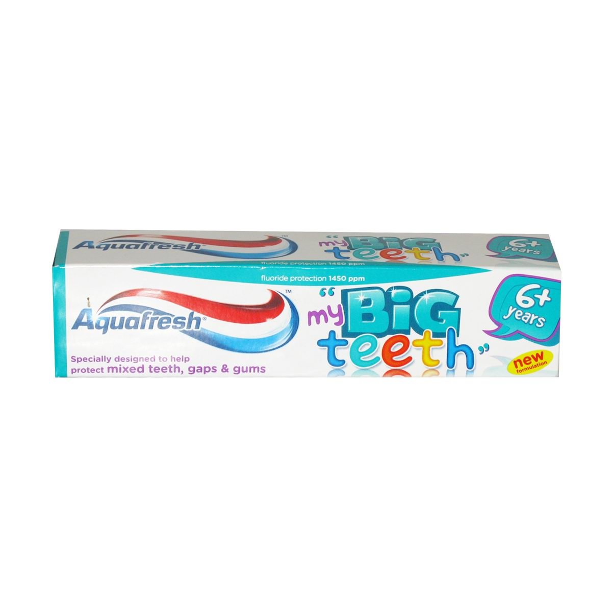 Aquafresh Big Kids 6+ Years Fresh Mint Fluoride Toothpaste | Cavity Protection & Enamel Strength