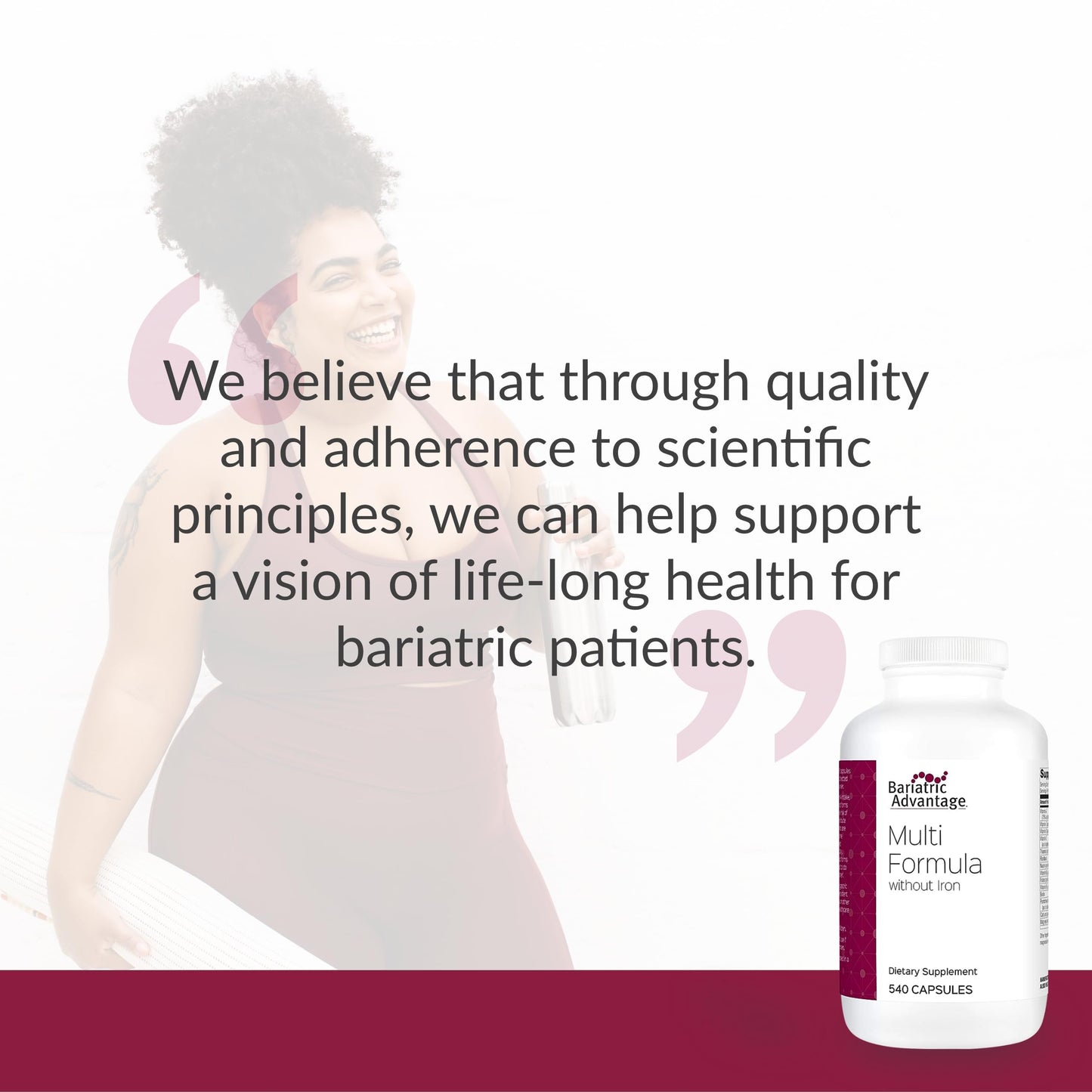 Bariatric Advantage Multi Formula Without Iron - High Potency Bariatric Multivitamin (540 Capsules)