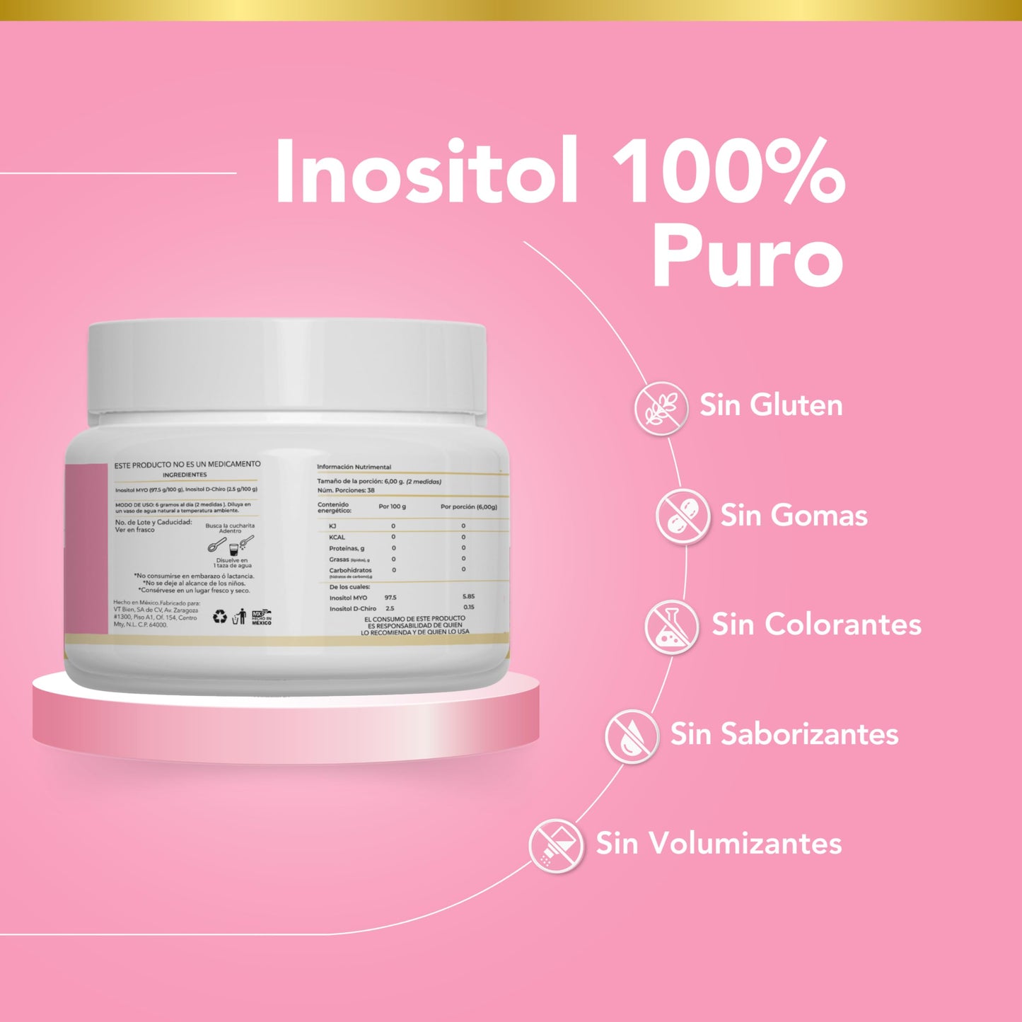 Bikini Burn Ovatol® | Optimal Mix Inositol Myo & D-Chiro with 40:1 Ratio