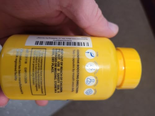 BioImmune Organic Lions Mane Supplement Capsules 120 | 10X Extract (Equivalent to 18,000 mg) | Litropane Immune & Brain Support