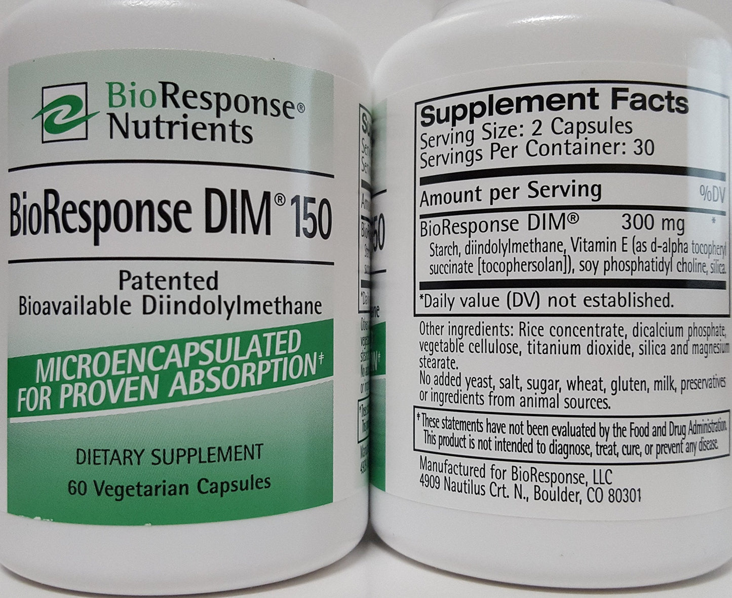 BioResponse DIM - 150 mg (180 Capsules)