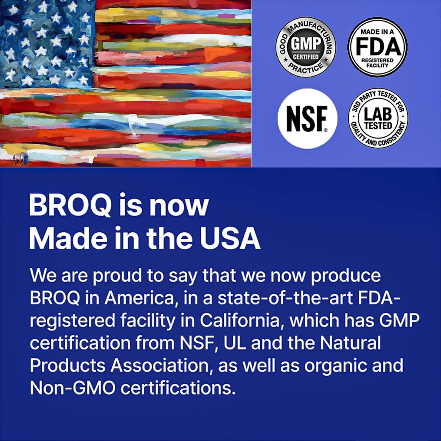 BROQ 2X Sulforaphane for Inflammation, Immunity & Detox | NRF2 Longevity & Cellular Defense – 3rd-Party Tested