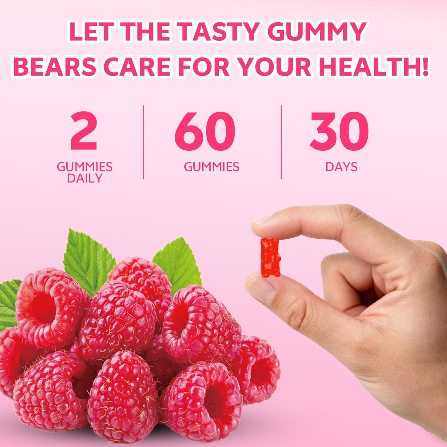 Calcium Citrate Gummies 1200mg – 60 Count | Adults & Kids
