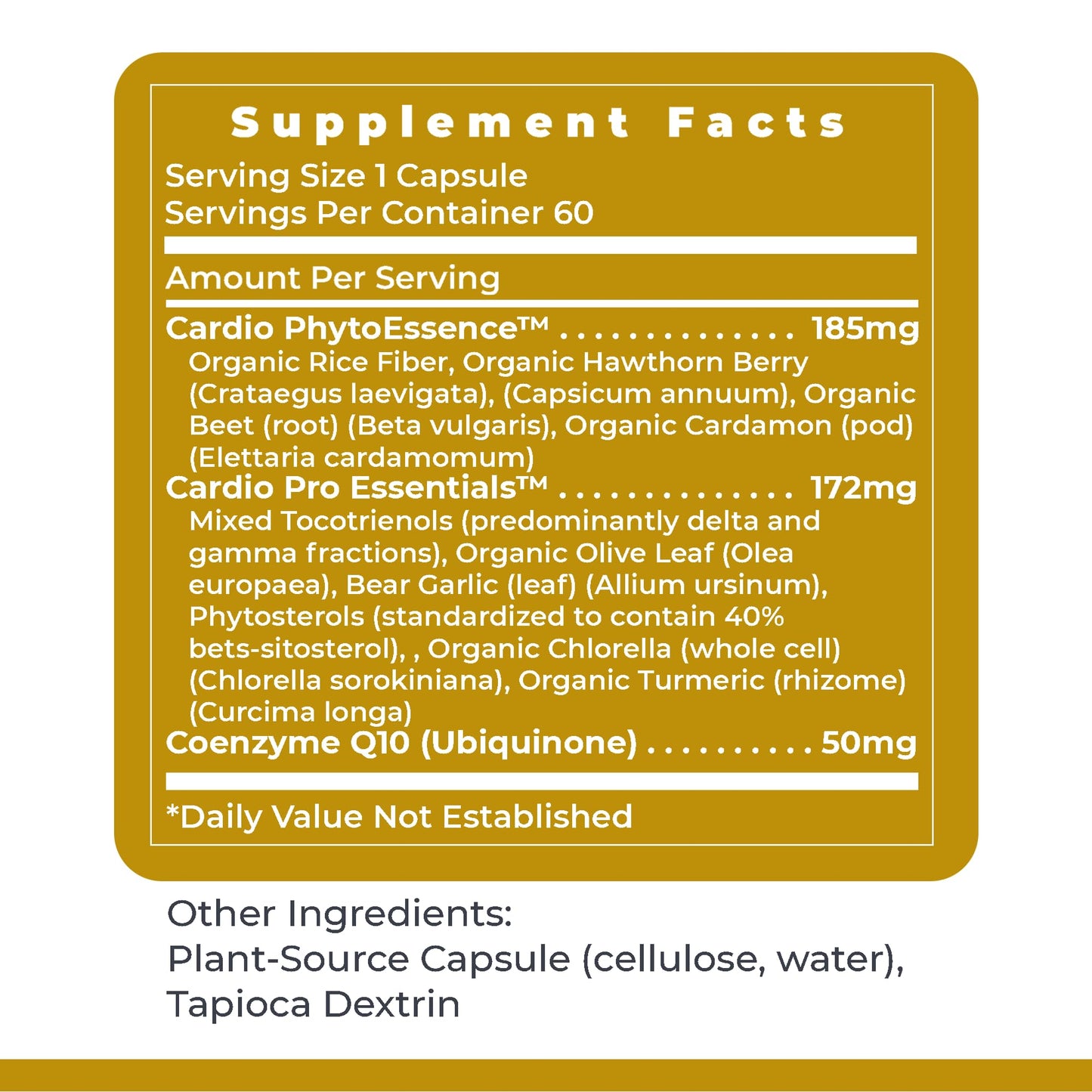 CardioVen by Premier Research Labs – CoQ10 Ubiquinol, Heart Health Supplement, 60 Vegetarian Capsules
