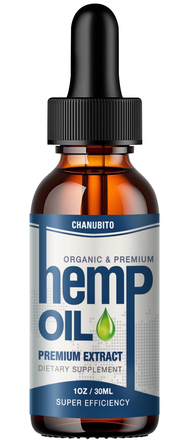 CHANUBITO 6 Pack Omega Oil Drops – Organic High Potency