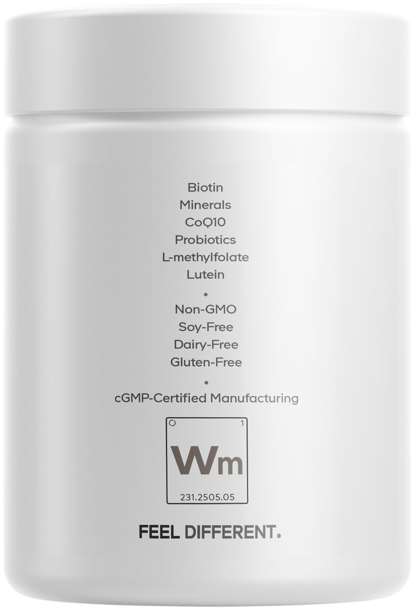 Codeage Women’s Multivitamin Platinum – A, D3, K1, K2, B12, CoQ10, Collagen, Probiotics • 90 Capsules