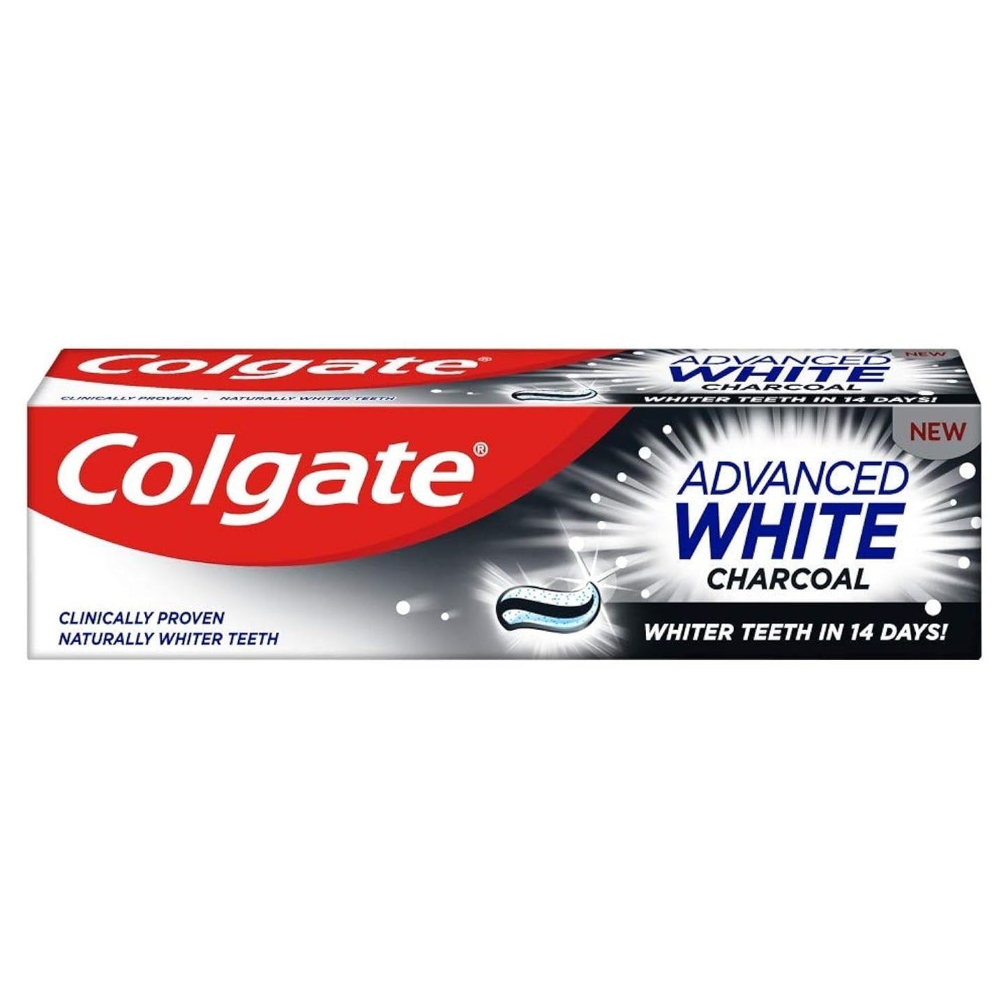 Colgate Advanced White Charcoal Toothpaste 75ml – Whitening & Fresh Breath