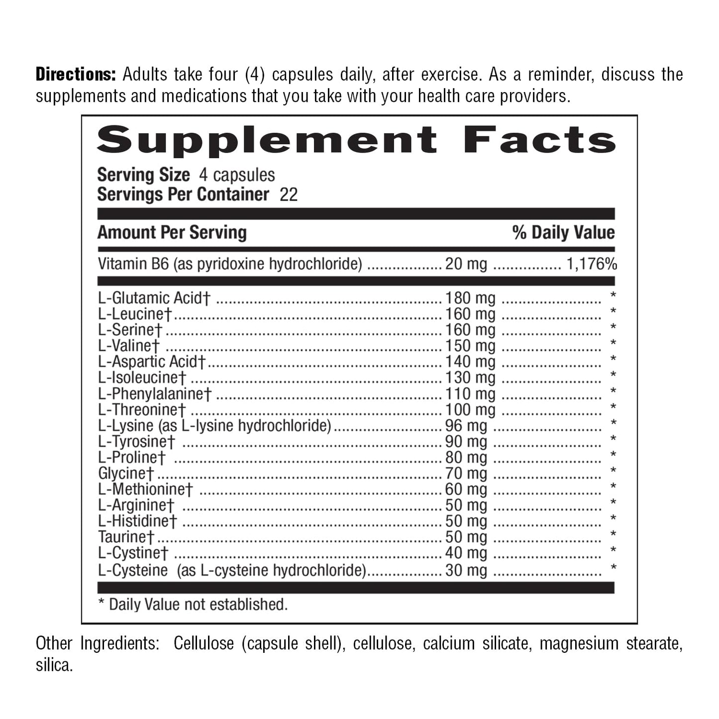 Country Life Maxi-Amino: 16 Free-Form Amino Acids, 90 Veg Capsules per Bottle, Pack of 2 | Gluten Free & Vegetarian