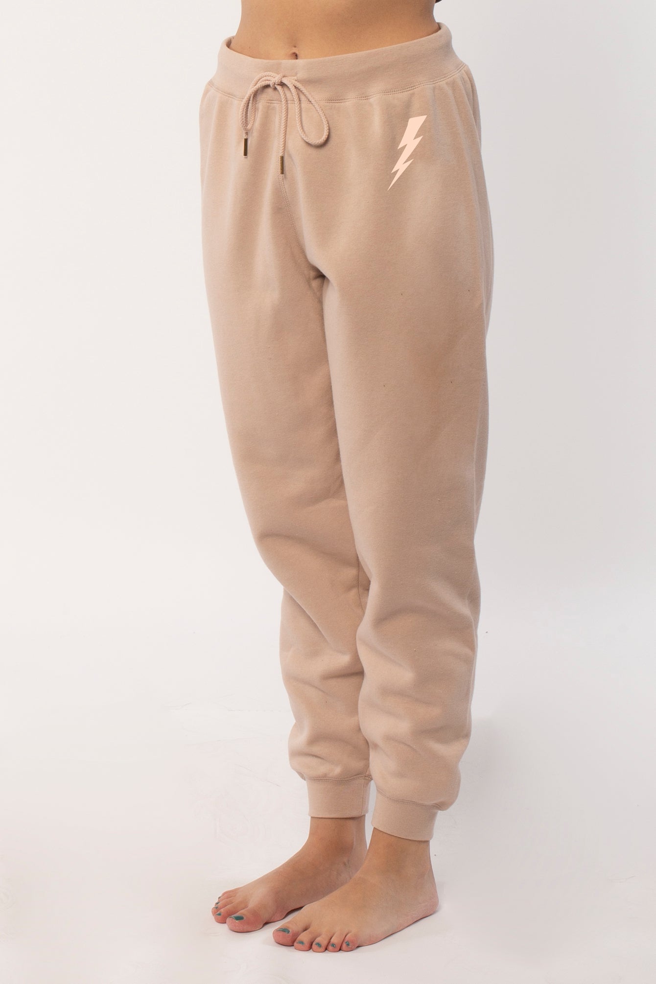Amuse society Tiger vintage knit fleece pant