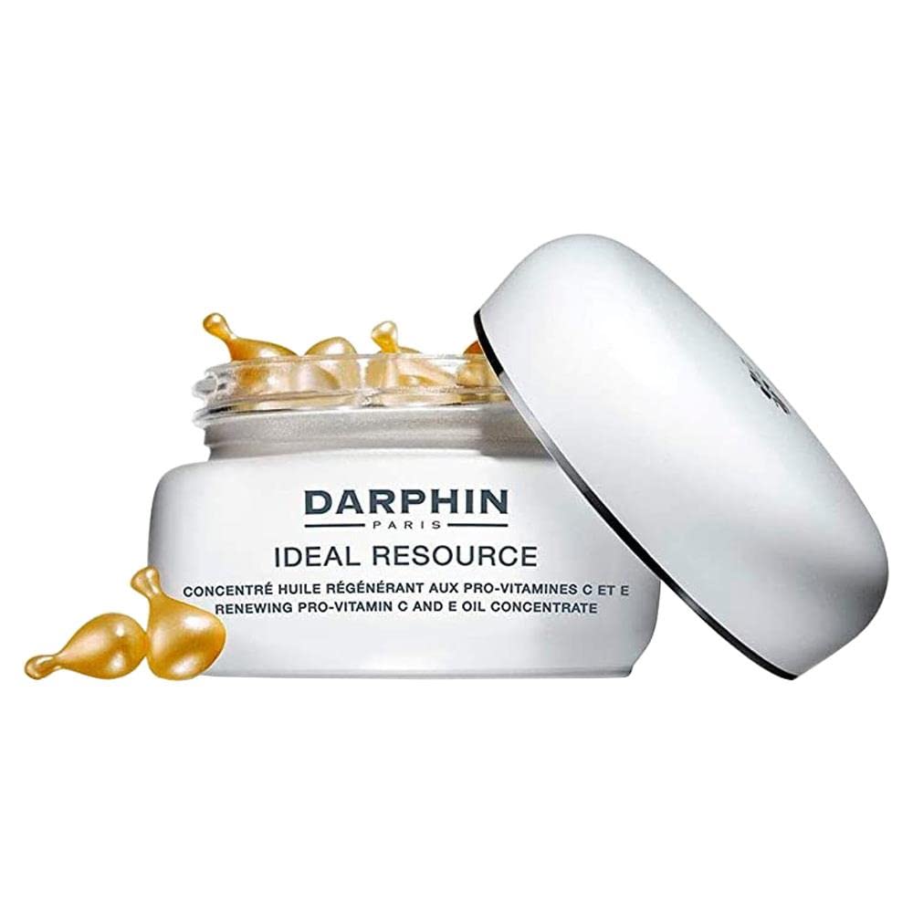 Darphin Ideal Resource Renewing Pro-Vitamin C & E Oil Concentrate Capsules – 60 Count