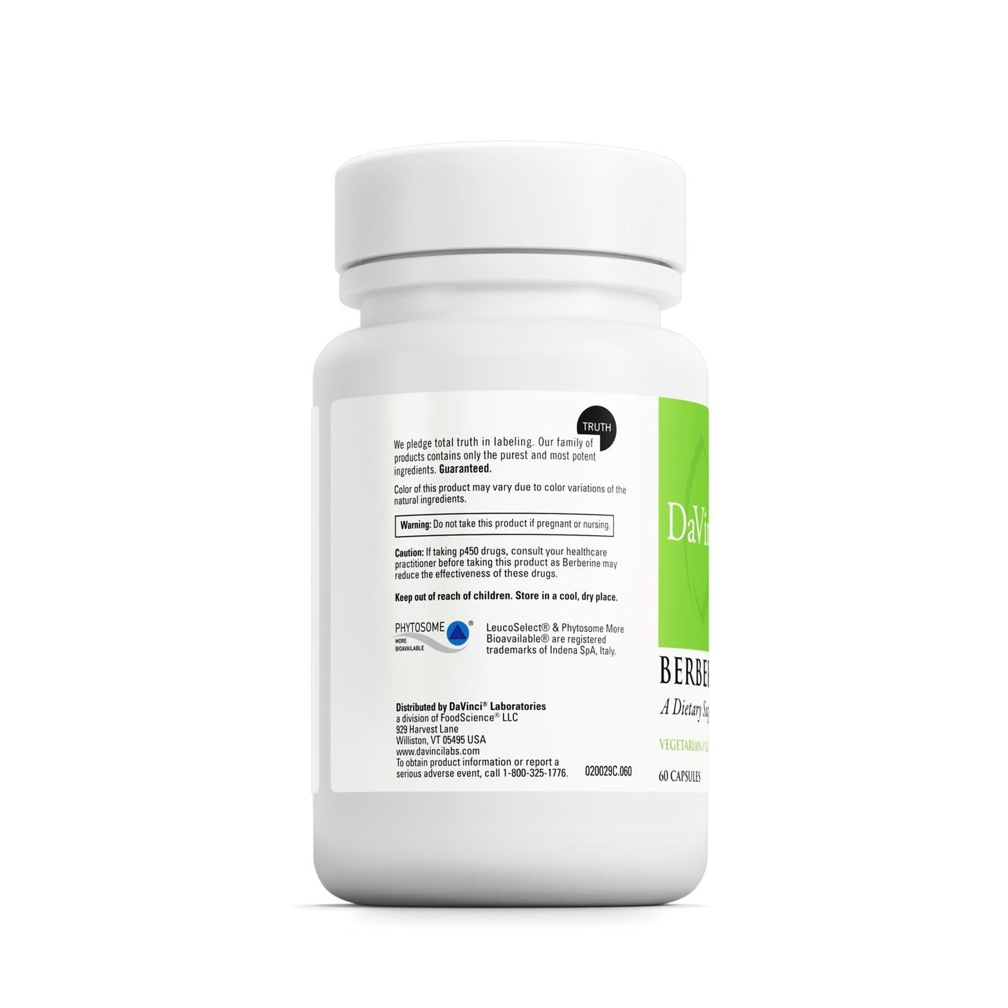 DaVinci Berberine Force: Immune & Heart Health Support (GLP-1)
