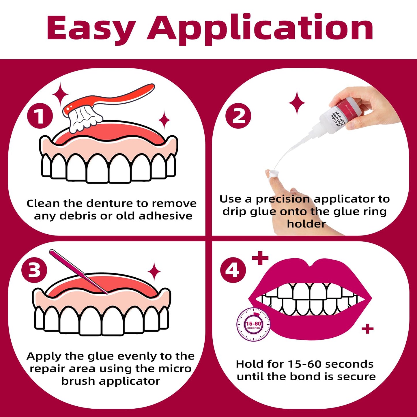 Dental Lab Instant Bond Gel (1oz) – Quick Adhesive for Lab Tools