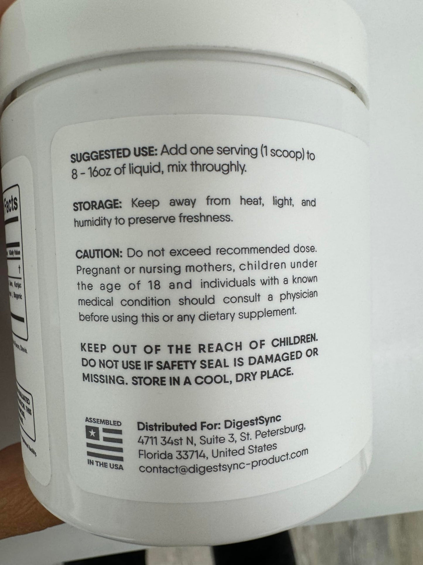 DigestSync by Nature’s NutriWave – Natural Digestive Health Powder (Bloating Relief) | 3-Month Supply