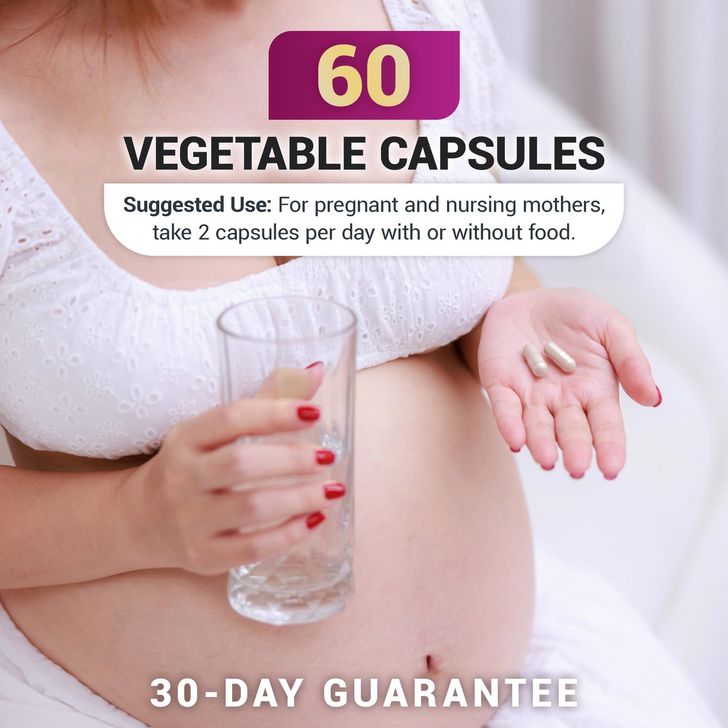 Dr. Berg Natural Prenatal Vitamins for Women – Folate, Omegas & 11 Superfoods | 60 Capsules