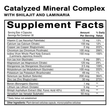 Quicksilver Dr. Shade's Catalyzed Mineral Complex – Mineral Supplement
