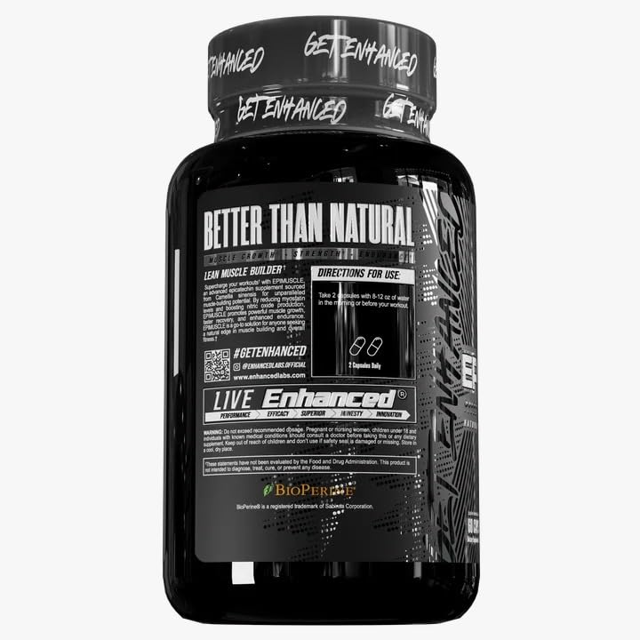 Epimuscle Epicatechin Plateau Breaker | Enhanced Labs | 60 Capsules | Made in USA
