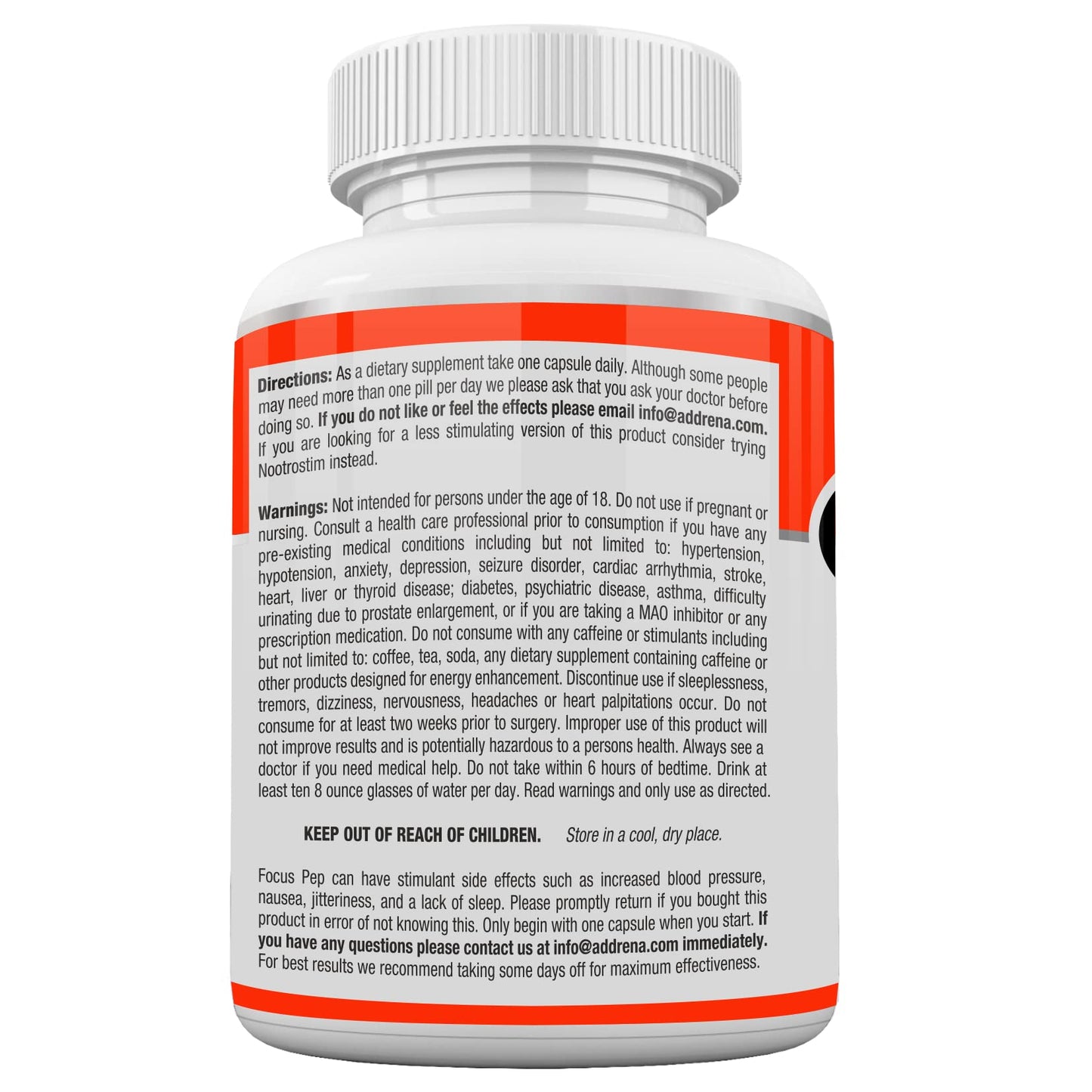 Focus Pep 2 Pack: OTC Stimulants for Natural Focus & Brain Boost | 120 Pills