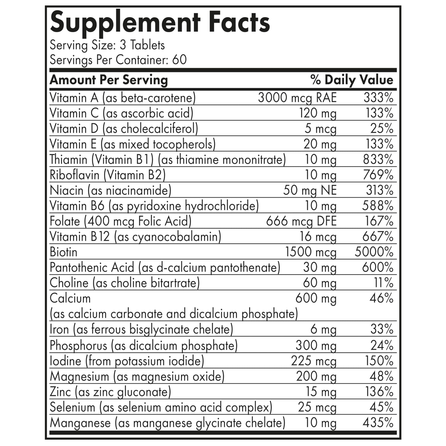Futurebiotics Hair, Skin & Nails Beauty Multivitamin with Biotin – 180 Tablets (Pack of 2)