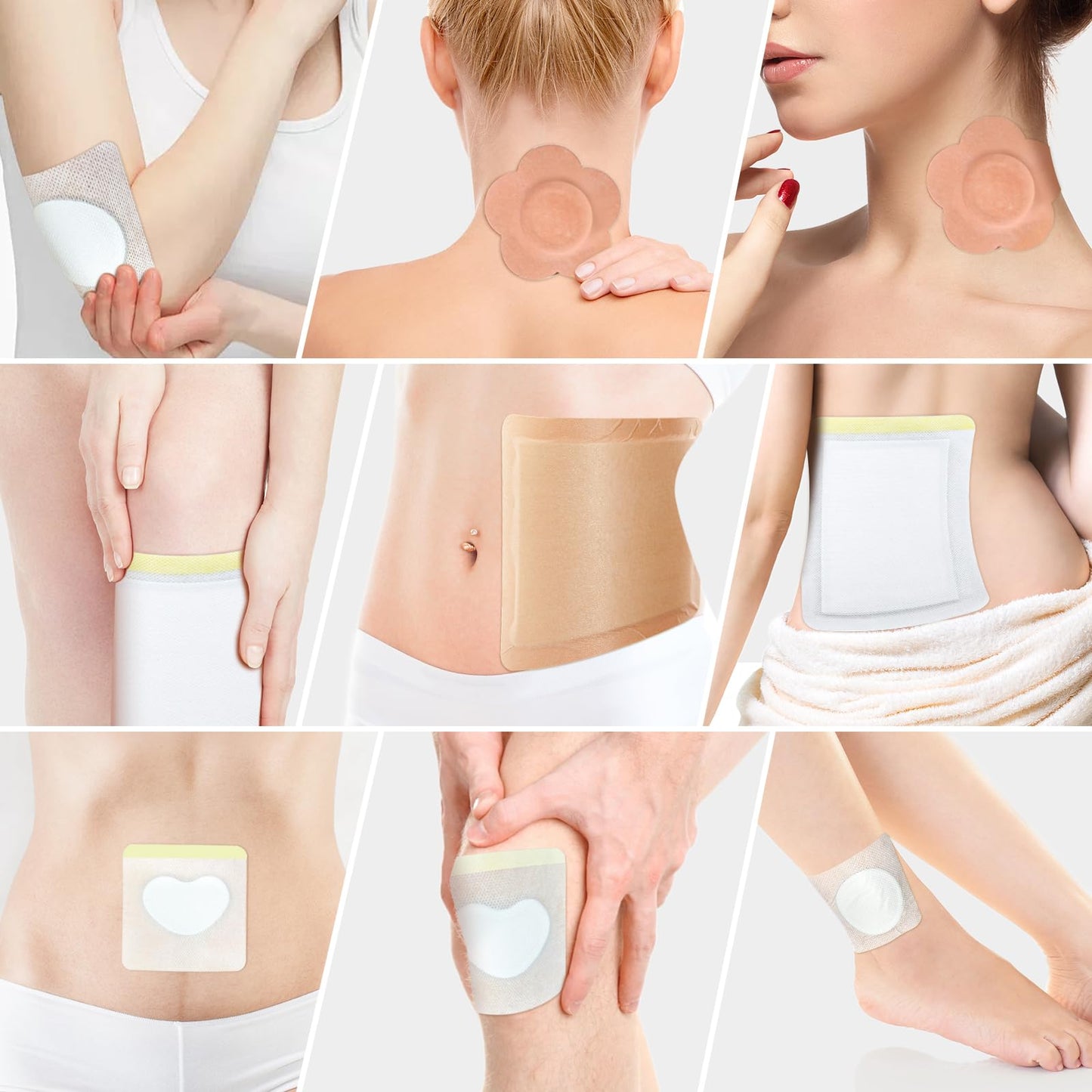 Castor Oil Patches Kit – 50 Patches + 8oz Organic Cold-Pressed Castor Oil