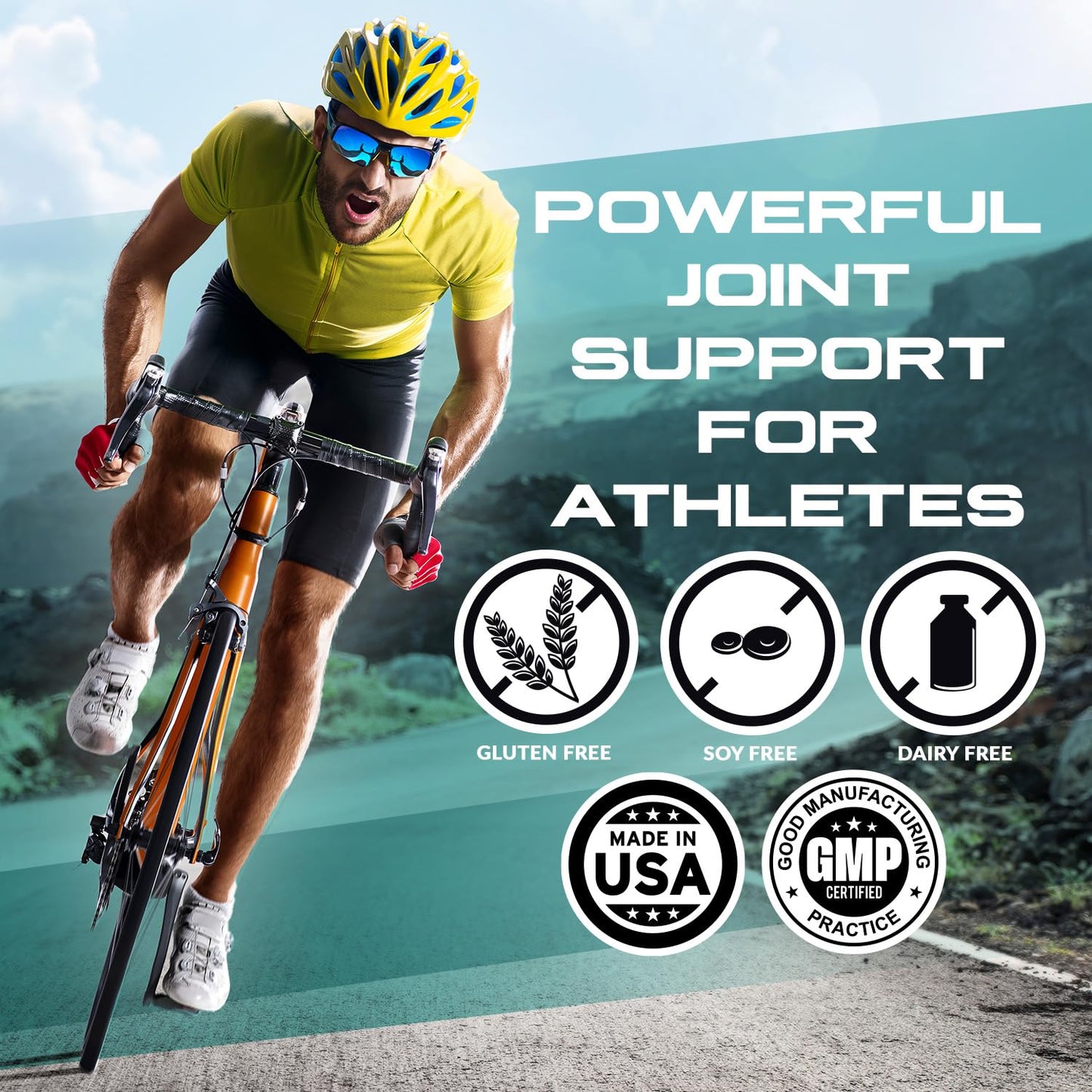 Granite Joint Care: UC-II Collagen + Turmeric Curcumin C3 + Boswellia – All-in-One Joint Support (60ct)