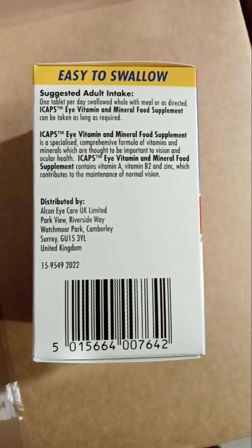 ICaps Extra Lutein Tablets 30s – 2 Pack | Supports Normal Vision Maintenance