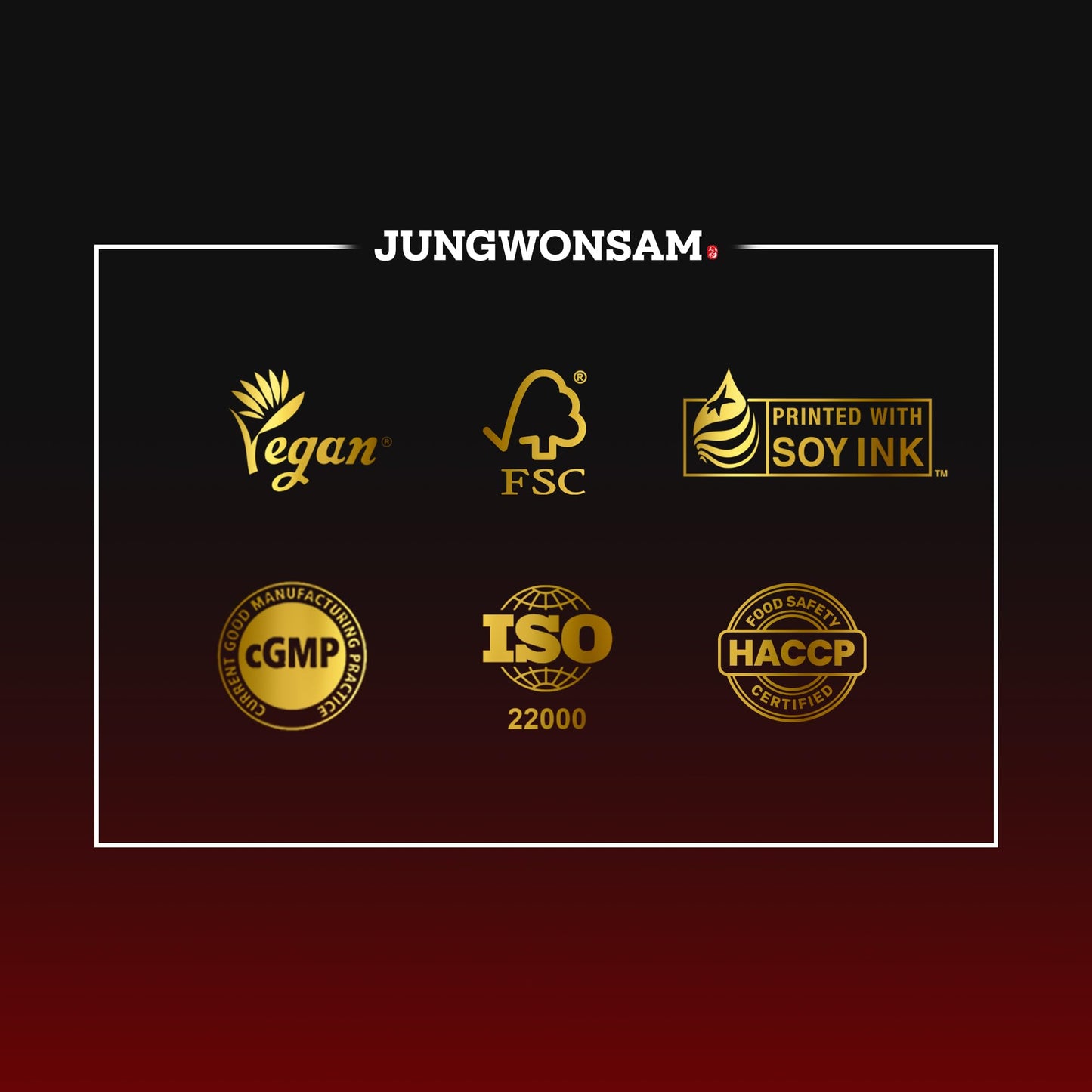 JUNGWONSAM 6-Year Korean Red Ginseng 365 | 100 Sticks | Vegan | 7mg Ginsenosides Per Stick | 100-Day Supply