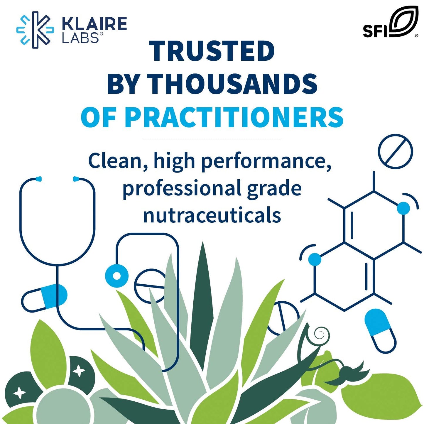 Klaire Labs Saccharomyces boulardii Probiotic – Acid-Resistant, Hypoallergenic (60 Capsules / 2 Pack)