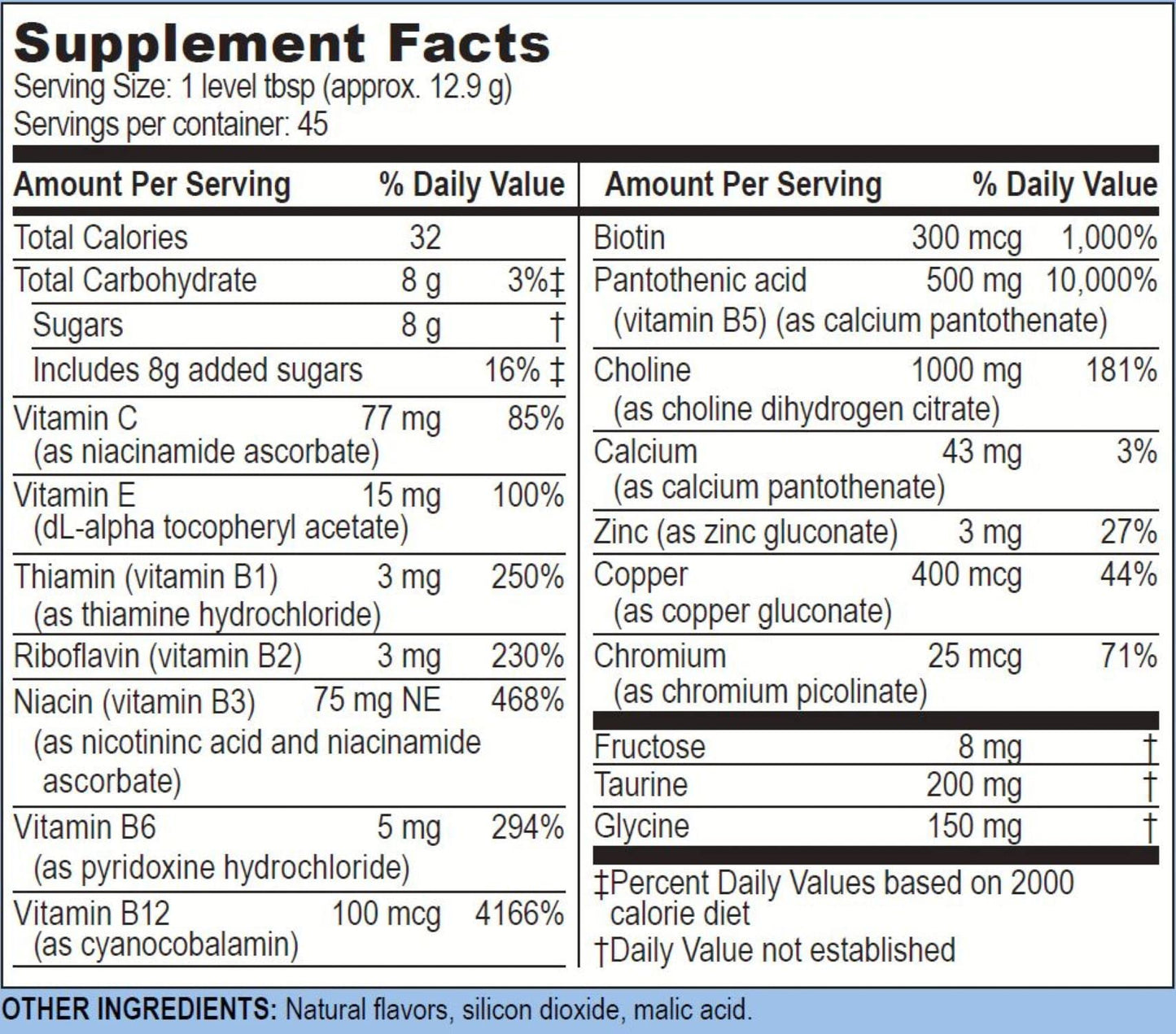 Life Enhancement Memory Upgrade | Natural Citrus Cooler with Choline