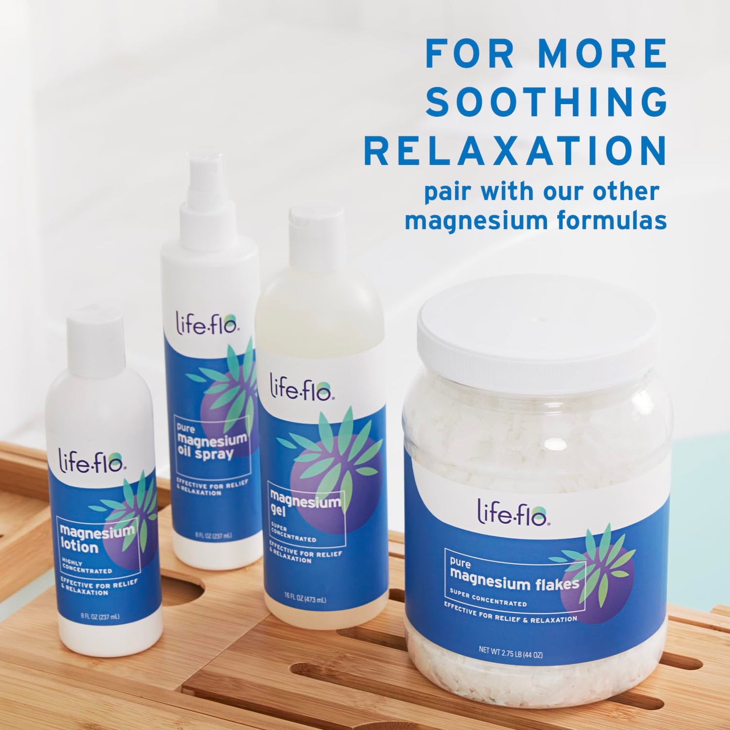 Life-Flo Magnesium Oil Sport Roll-On – Magnesium Roll-On for Adults & Kids, 3 fl oz