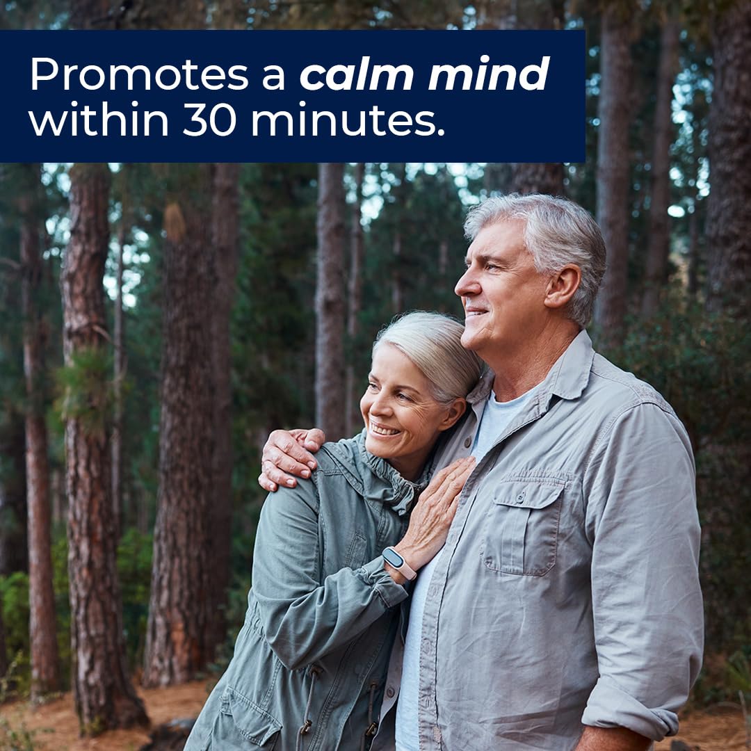 LifeSeasons Anxie-T: Stress Relief Supplement for Calm Focus | 120 Capsules