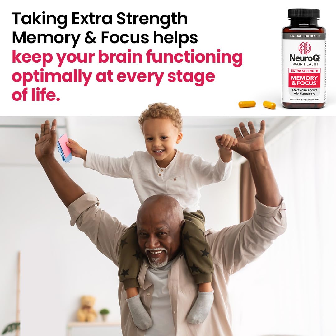 LifeSeasons NeuroQ Memory & Focus Extra Strength — Cognitive Support