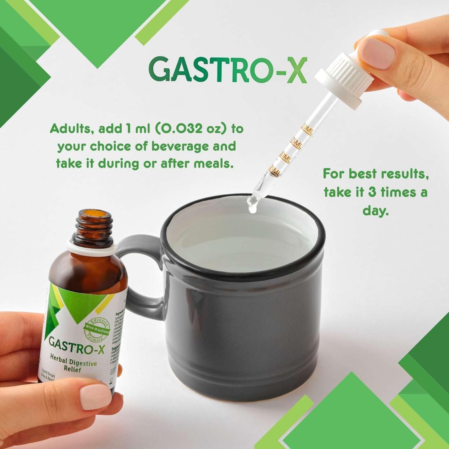 Nurse Harvey's Gastro-X – Herbal Stomach Care Drops (50ml) – Sugar-Free