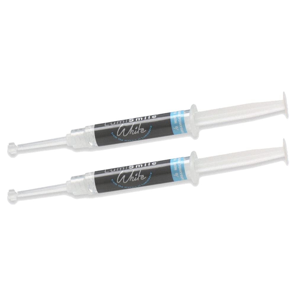 LumiSmile White 32% Take-Home Whitening Gel by Den-Mat – 2 Syringes (2.5ml)