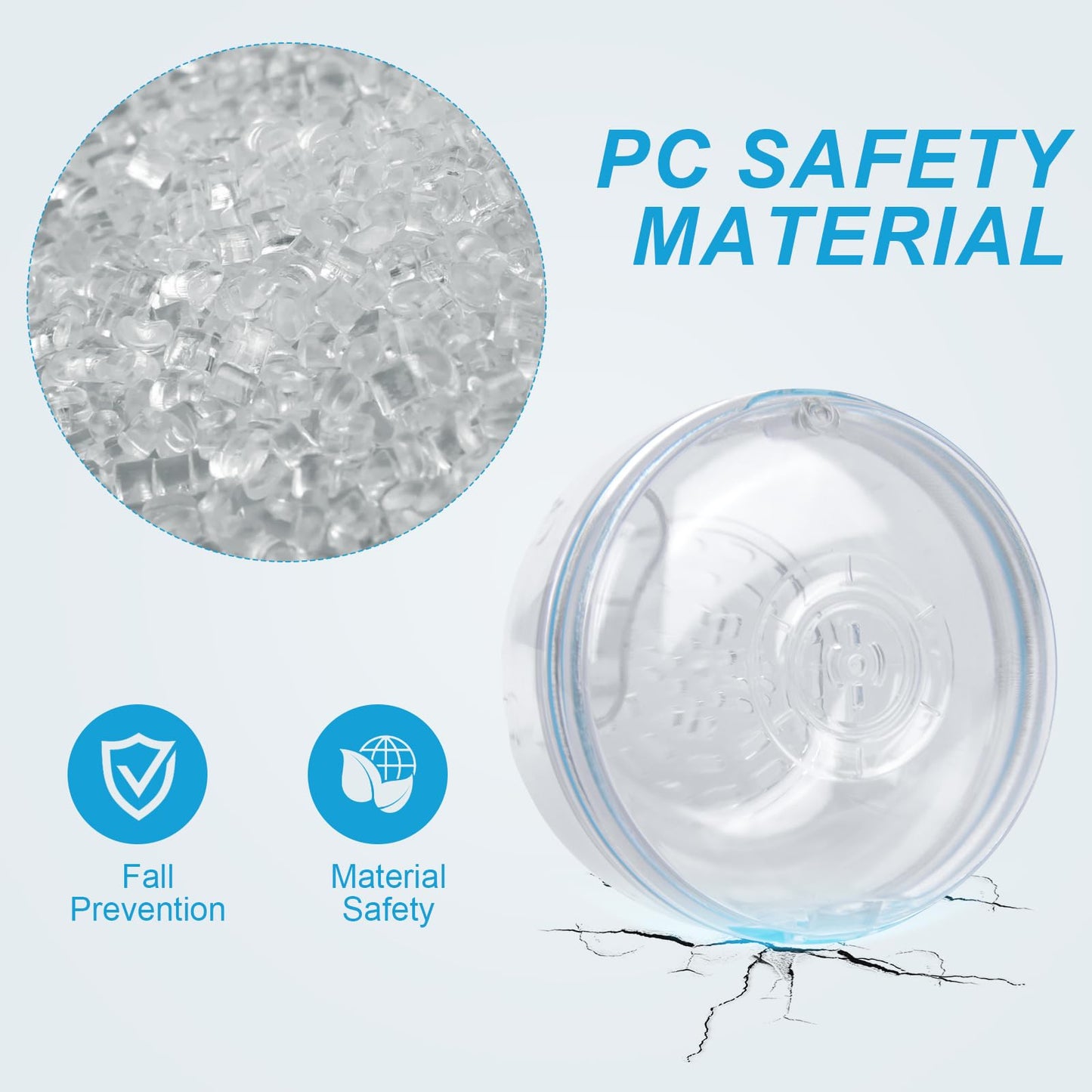Maoerdental Retainer Cleaner Case – Double Layer No-Leak Denture Cup for Soaking Dentures, Invisalign, Retainers, Mouth Guards (Transparent)