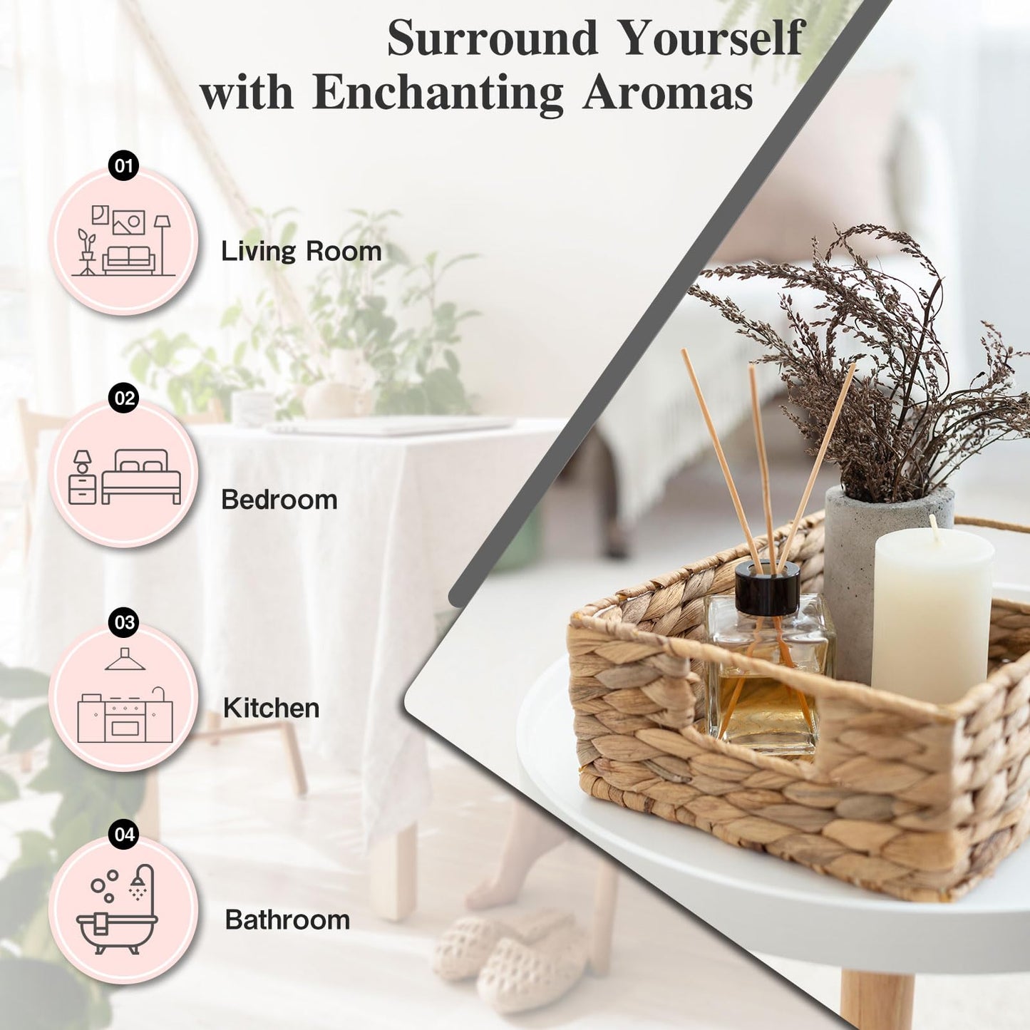 MAYJAM Fresh Linen Fragrance Oil 100ml – Glass Dropper, Diffuser Essential Oil for Home | Long-Lasting Scent for Diffusers, Soap & Candle Making