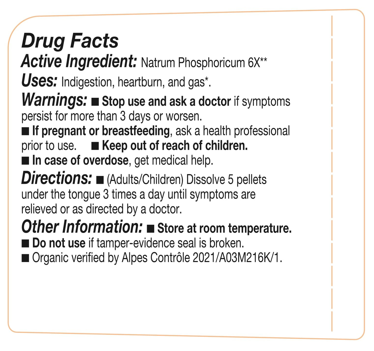 Natrum Phosphoricum 6X OLLOIS Organic & Vegan Cell Salt #10 Pack of 3