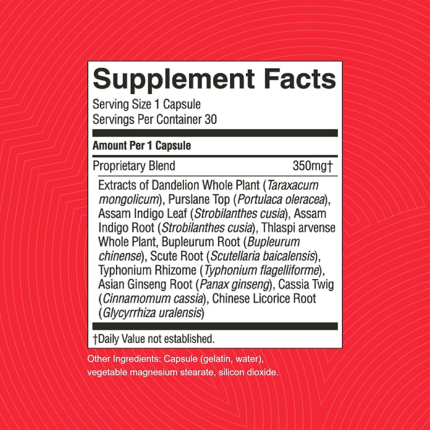 Nature's Sunshine VS-C TCM Concentrate 30 Capsules – Immune Support with Traditional Chinese Herbs