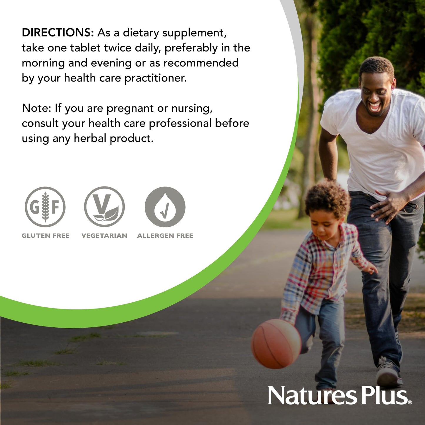 NaturesPlus Herbal Actives St. John’s Wort Extended Release — 120 Servings (60 Tablets x 2) | Vegetarian & Gluten Free