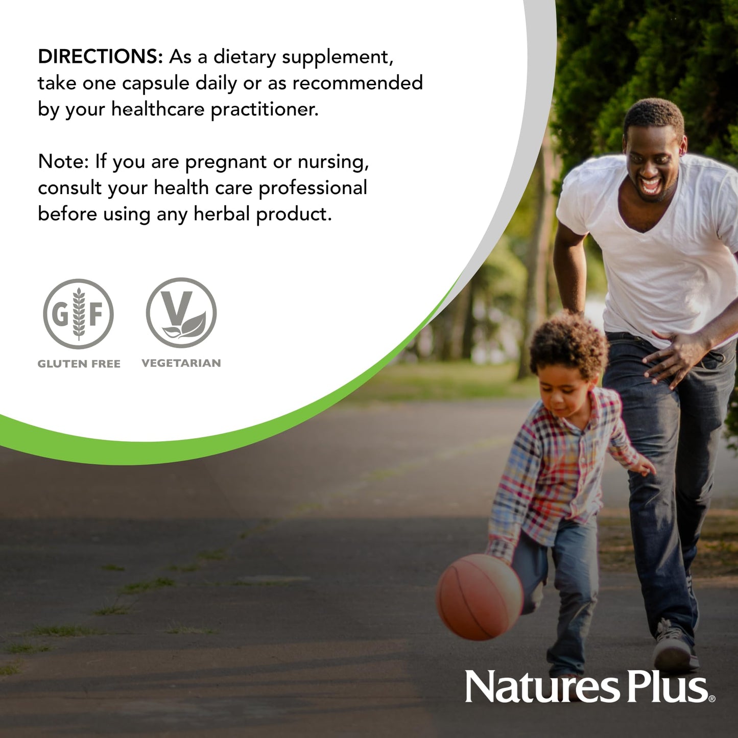 NaturesPlus Herbal Actives Licorice DGL Capsules 500mg | 60 Vegan Servings