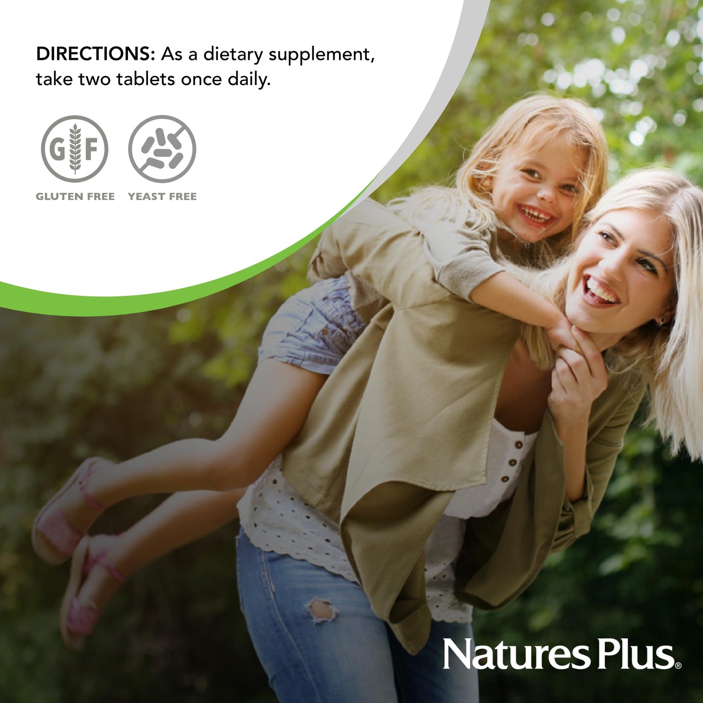 NaturesPlus Womens Ultra Hair Plus – 60 Sustained Release Tablets (Pack of 2) Gluten Free Hair Support