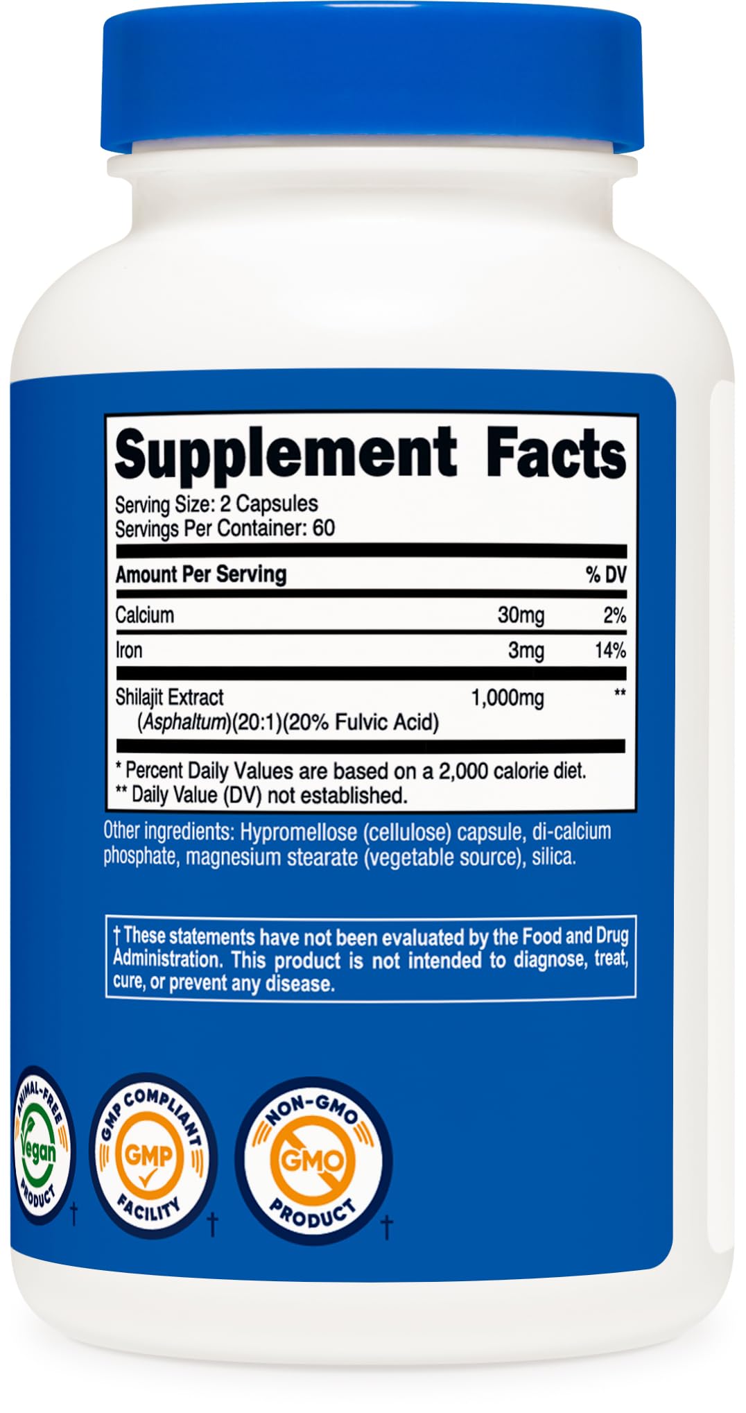 Nutricost Kelp Capsules — 325mcg Iodine, 120 Caps, Vegetarian, Non-GMO & Gluten Free
